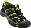 Detské sandále Keen  Newport H2 JR Black/Lime Green