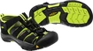 Detské sandále Keen  Newport H2 K Black/Lime Green