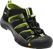 Detské sandále Keen  Newport H2 K Black/Lime Green