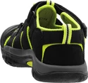 Detské sandále Keen  Newport H2 K Black/Lime Green