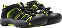 Detské sandále Keen  Newport H2 K Black/Lime Green