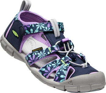 Detské sandále Keen  Seacamp II CNX JR Black Iris/African Violet