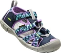 Detské sandále Keen  Seacamp II CNX K Black Iris/African Violet