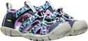 Detské sandále Keen  Seacamp II CNX K Black Iris/African Violet