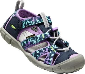 Detské sandále Keen  Seacamp II CNX K Black Iris/African Violet