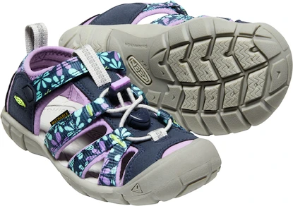Detské sandále Keen  Seacamp II CNX K Black Iris/African Violet