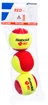 Detské tenisové loptičky Babolat  Red Felt X3