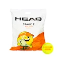 Detské tenisové loptičky Head  Stage 2 Orange 72B