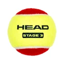 Detské tenisové loptičky Head  Stage 3 Red 3B