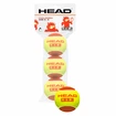 Detské tenisové loptičky Head T.I.P. Red (3ks) - 5-8 rokov