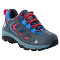 Detské topánky Jack Wolfskin  Vojo Texapore Low Blue / Red