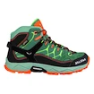 Detské topánky Salewa  JR Alp Trainer Mid GTX Zelené