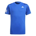 Detské tričko adidas  Boys Club 3STR Tee Blue