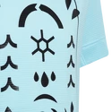 Detské tričko adidas  Boys Printed Tennis Shirt Aqua