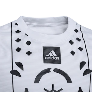 Detské tričko adidas  Boys Printed Tennis Shirt White