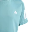 Detské tričko adidas  Club Tennis 3-Stripes T-Shirt Kids Powder Teal