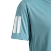 Detské tričko adidas  Club Tennis 3-Stripes T-Shirt Kids Powder Teal