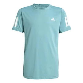 Detské tričko adidas Club Tennis 3-Stripes T-Shirt Kids Powder Teal