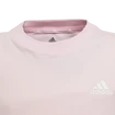 Detské tričko adidas  Essentials 3-Stripes Clear Pink