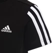 Detské tričko adidas  Essentials 3-Stripes T-Shirt Black