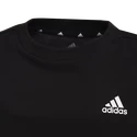 Detské tričko adidas  Essentials 3-Stripes T-Shirt Black