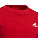 Detské tričko adidas  Essentials 3-Stripes Tee Vivid Red