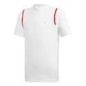 Detské tričko adidas SMC B Zip Top White