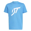 Detské tričko adidas  Thiem Logo Graphic Tee Blue