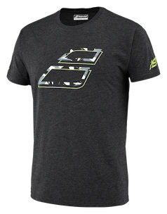 Detské tričko Babolat  Aero Cotton Tee Boy Black Heather