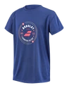 Detské tričko Babolat  Exercise Graphic Tee Estate Blue