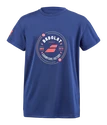 Detské tričko Babolat  Exercise Graphic Tee Estate Blue