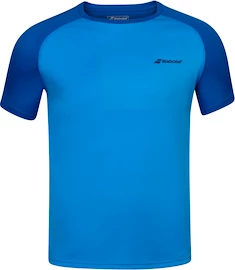 Detské tričko Babolat Play Club Crew Neck Tee Blue