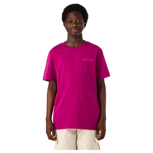 Detské tričko CCM  Casual Tee Boysenberry