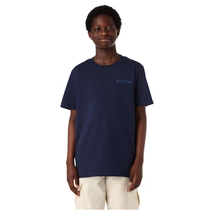 Detské tričko CCM  Casual Tee Navy