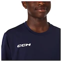 Detské tričko CCM  Lightweight Training Navy