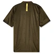 Detské tričko CCM  Polo Print Khaki Green