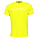 Detské tričko Head  Club Basic T-Shirt Junior Yellow