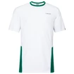 Detské tričko Head  Club Tech White/Green