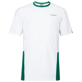 Detské tričko Head Club Tech White/Green