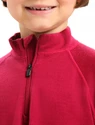 Detské tričko Icebreaker  K 260 Tech LS Half Zip Cherry