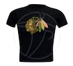 Detské tričko Levelwear Core Logo NHL Chicago Blackhawks čierne