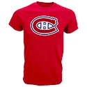 Detské tričko Levelwear Core Logo NHL Montreal Canadiens červené