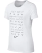 Detské tričko Nike Dry Training White