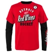 Detské tričko Outerstuff  TWO MAN ADVANTAGE 3 IN 1 COMBO DETROIT RED WINGS