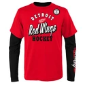 Detské tričko Outerstuff  TWO MAN ADVANTAGE 3 IN 1 COMBO DETROIT RED WINGS