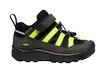 Detské vonkajšie topánky Keen Hikeport 2 Low Wp Black/Evening Primrose  US 12 (Kid)