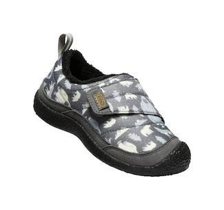 Detské vonkajšie topánky Keen Howser Low Wrap Steel Grey/Star White  US 11 (Kid)