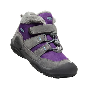 Detské vonkajšie topánky Keen Knotch Chukka Steel Grey/Charisma  US 4