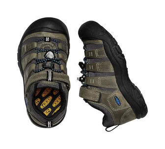 Detské vonkajšie topánky Keen Newport Shoe C Steel Steel Grey/Brilliant Blue  US 12 (Kid)