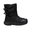 Detské vonkajšie topánky Keen Puffrider Wp Black/Steel Grey  US 11 (Kid)